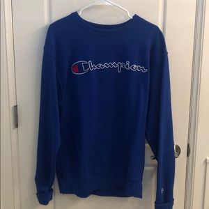 Champion crew neck hoodie